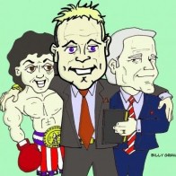 Kelly's drawing for Frank Shelton Kelly's drawing for Frank (Sly & Billy Graham)